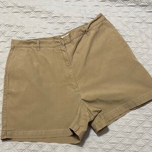 Women’s Size 12 Eddie Bauer Classic Tan Shorts